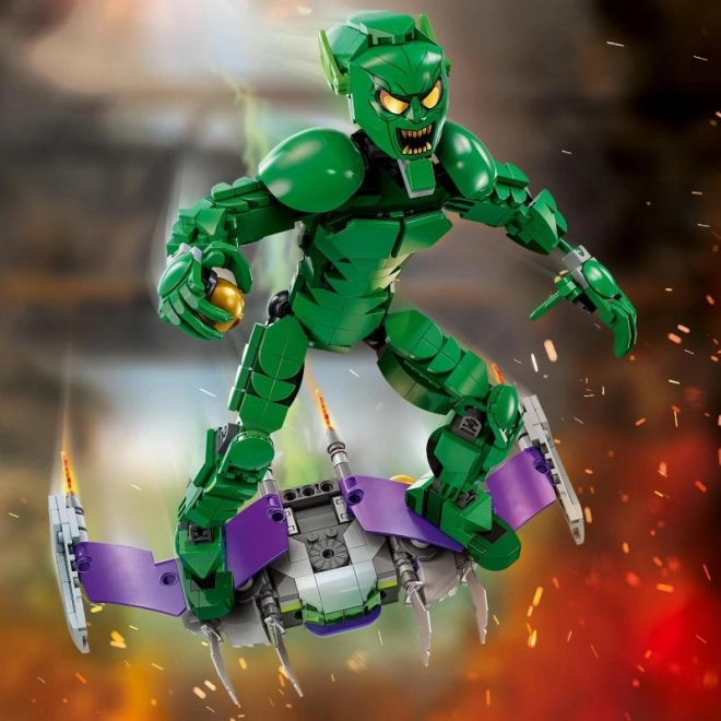 LEGO Super Heroes 76284 Figurine à construire : Le Bouffon Vert