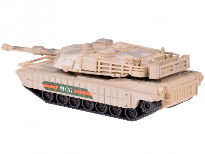 Maquette de char américain Abrams M1A2 à l'échelle 1:72