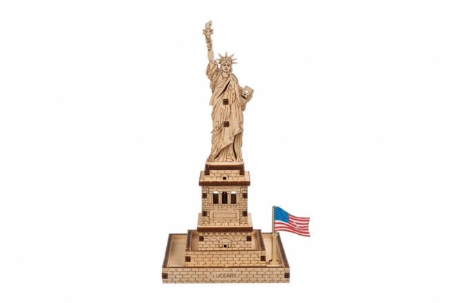 Modèle 3D en bois Statue de la Liberté
