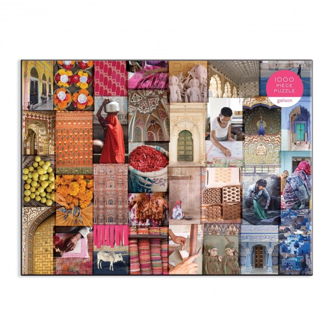Puzzle Galison Motifs Inde 1000 pièces