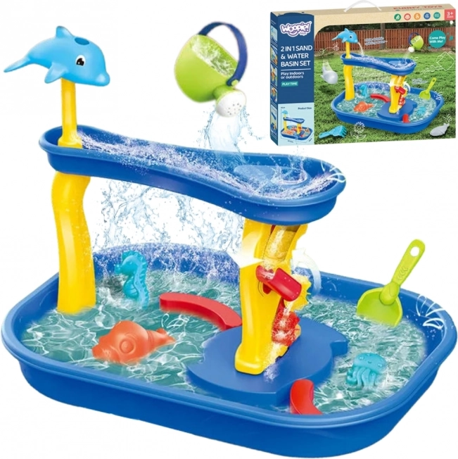 Woopie Table Cascade d'Eau Dauphin 11 pcs