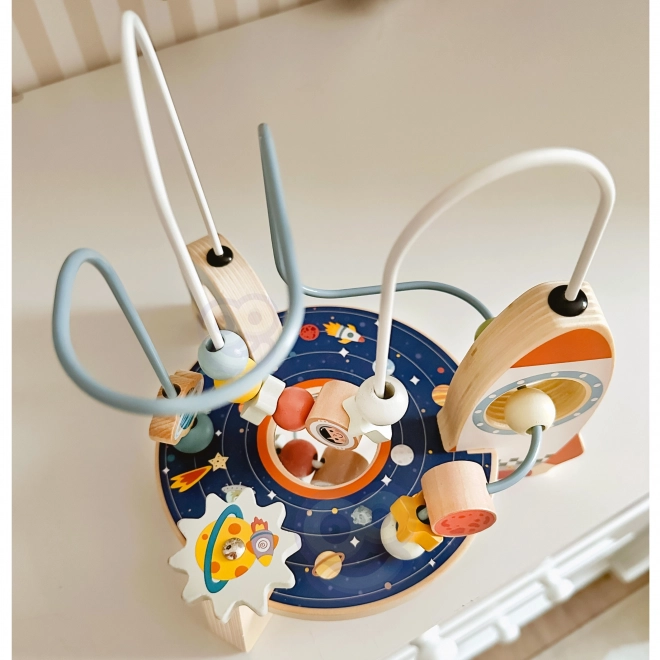 Boucle de fusée en bois de Tooky Toy