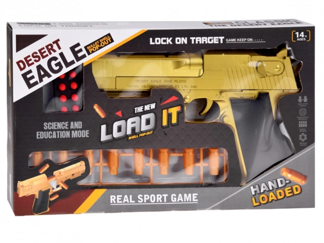 Pistolet pour enfants avec munitions en mousse et silencieux