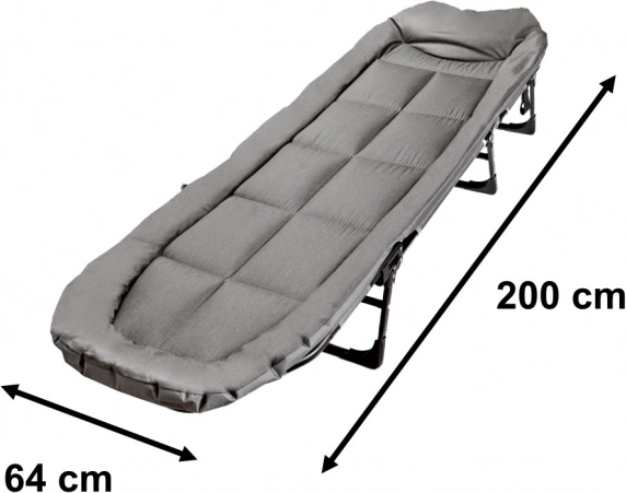 Lit de camping pliant Luaro