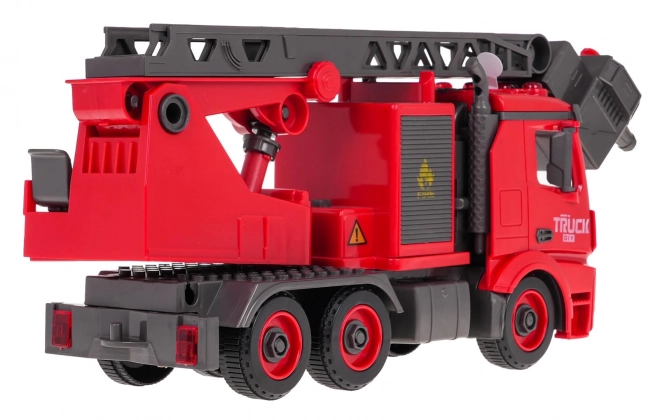 Unité de pompiers rotative avec fonction sonore et fonction eau