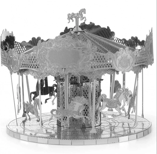 Puzzle 3D en métal METAL EARTH – manège
