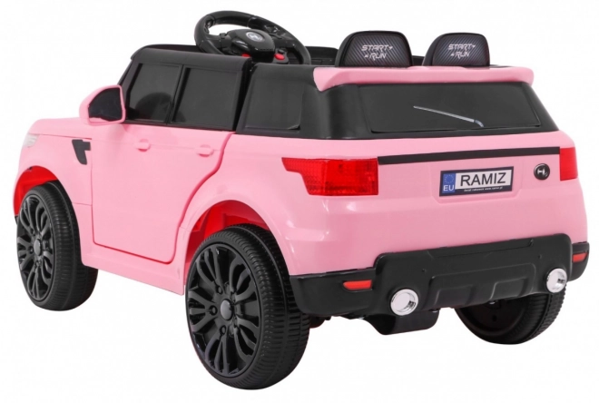Voiture électrique Land Rapid Racer rose