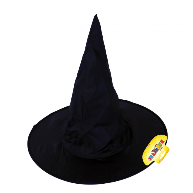 Chapeau de sorcière noir pour adultes
