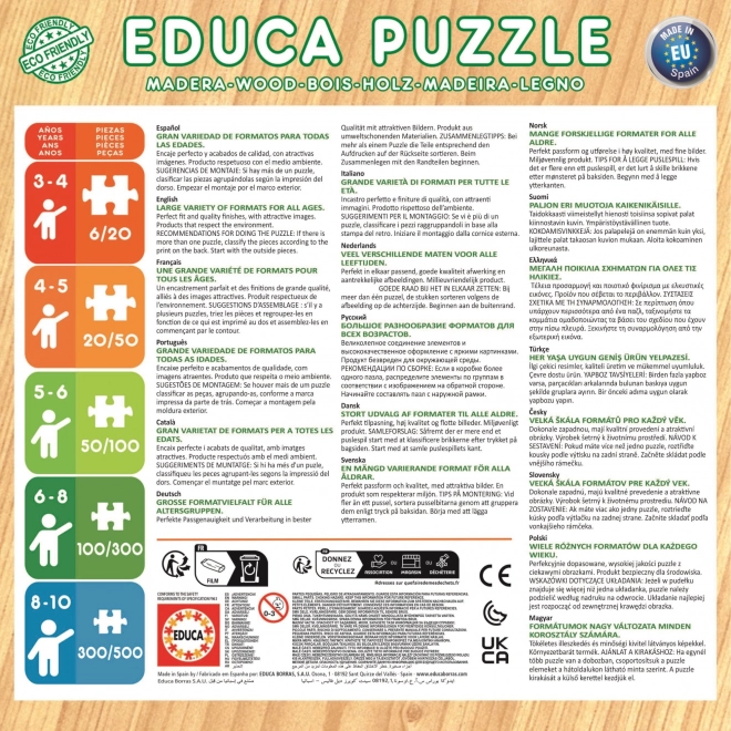Educa puzzle en bois Bluey 100 pièces