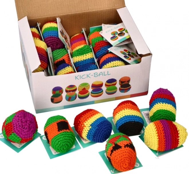 Goki Ballon de foot crocheté "hakysák" 1 pc