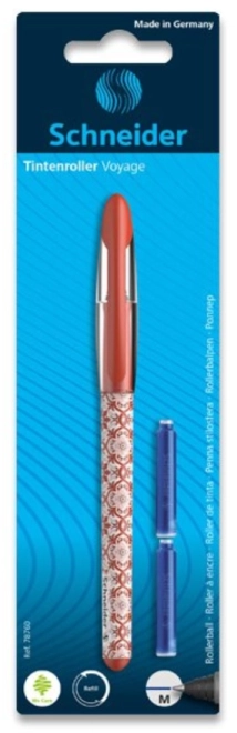 SCHNEIDER Stylo à bille Voyage + 2 cartouches 1 pièce (assortiment)