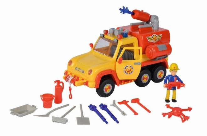 Pompier Sam Camion de pompiers Vénus 2.0 avec figurine