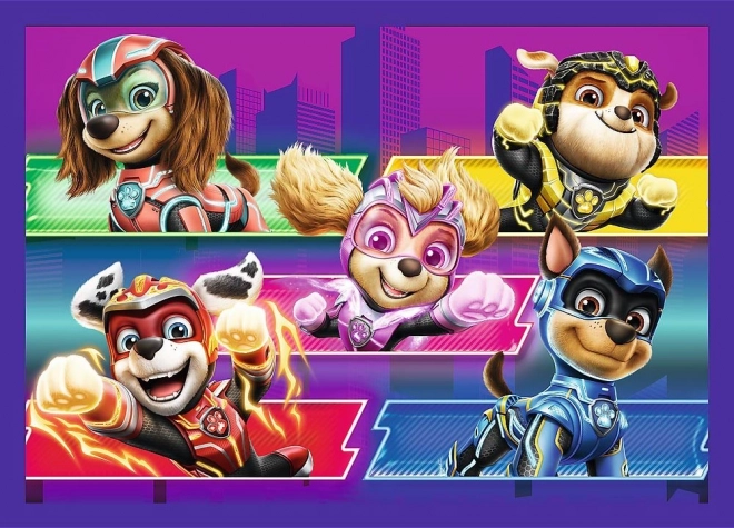 Puzzle Pat'Patrouille 4 en 1