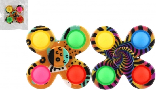 Spinner bubble pop 8 cm en sachet