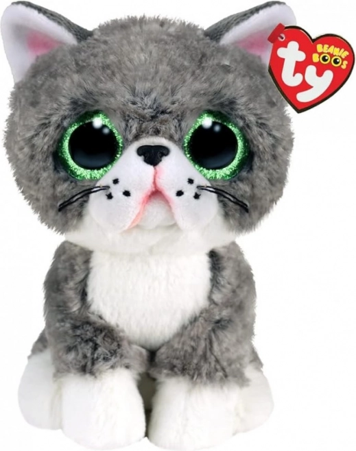 Mascotte TY chat gris Fergus 15 cm