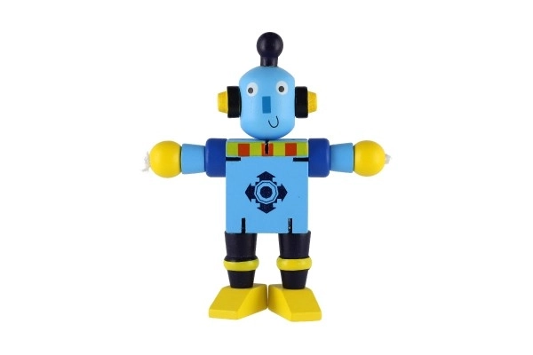Robot en bois 12cm à partir de 18 mois - 1 pièce