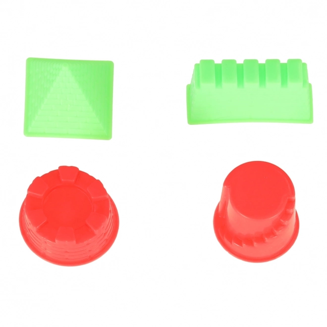 Jouets colorés pour le sable - pelles et moules
