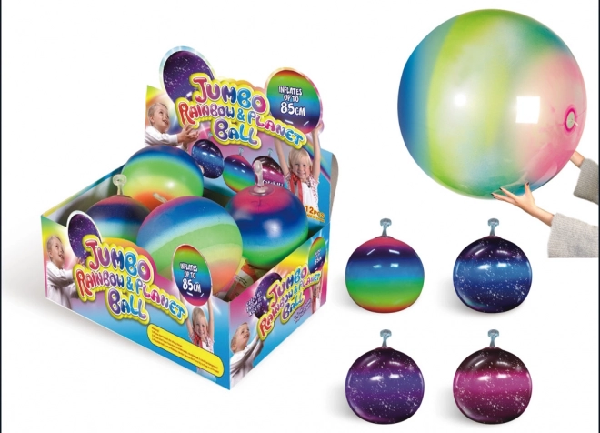 Balle gonflable Colorée 85 cm