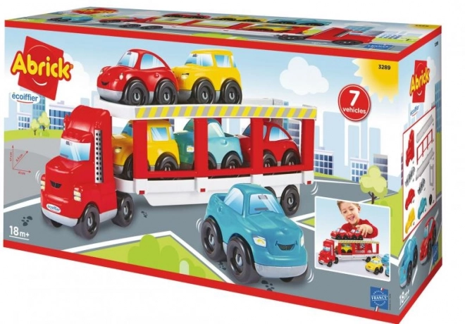Abrick Transporteur + 6 voitures
