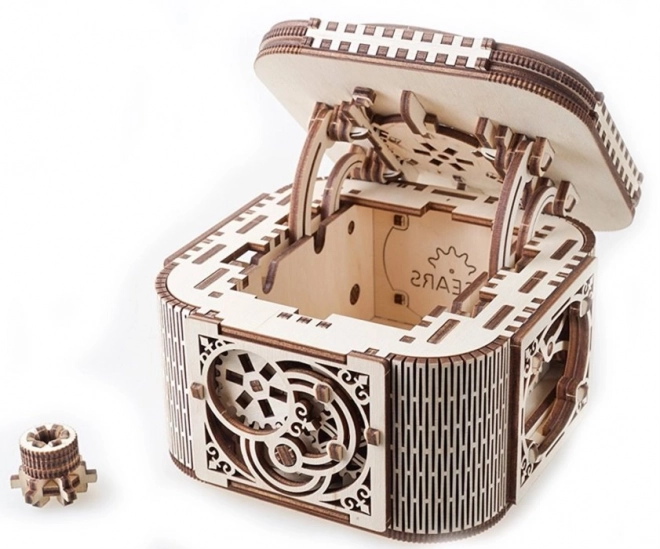 Ugears 3D puzzle mécanique en bois Boîte à bijoux