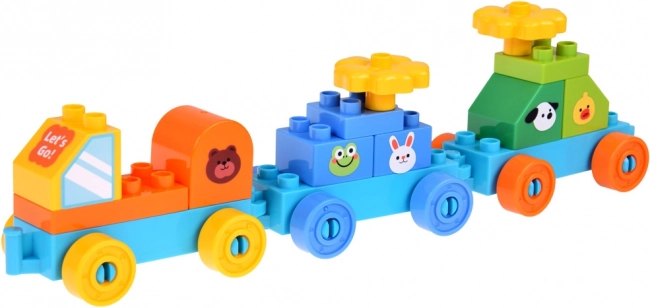 Grandes briques colorées Parc Joyeux aire de jeux avec toboggans 235 pcs