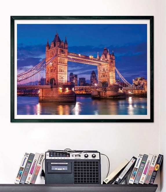 Puzzle 1000 pièces - Tower Bridge la nuit