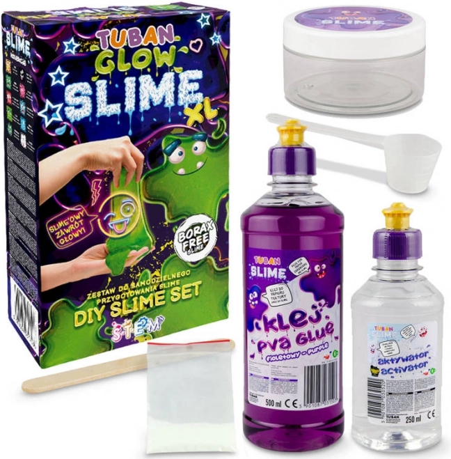 TUBAN slime set XL phosphorescent dans l’obscurité