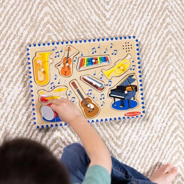 Puzzle sonore - Instruments de musique