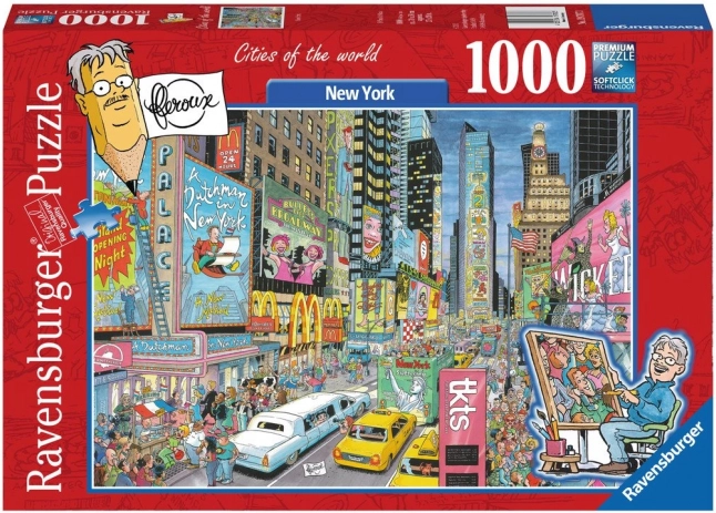 Puzzle Ravensburger Villes du monde New York 1000 pièces
