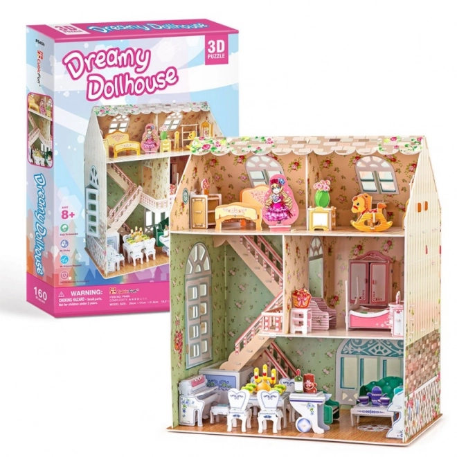 Puzzle 3D maison de poupées Dreamy