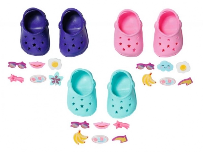BABY born Sandales en gomme, 3 types, 43 cm
