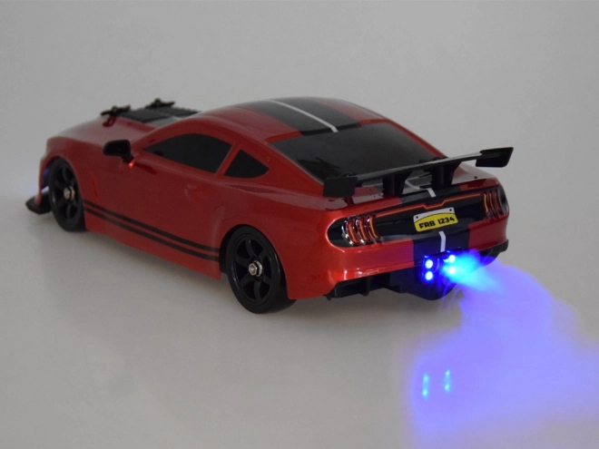 Voiture télécommandée amusante avec fumée de drift et éclairage LED