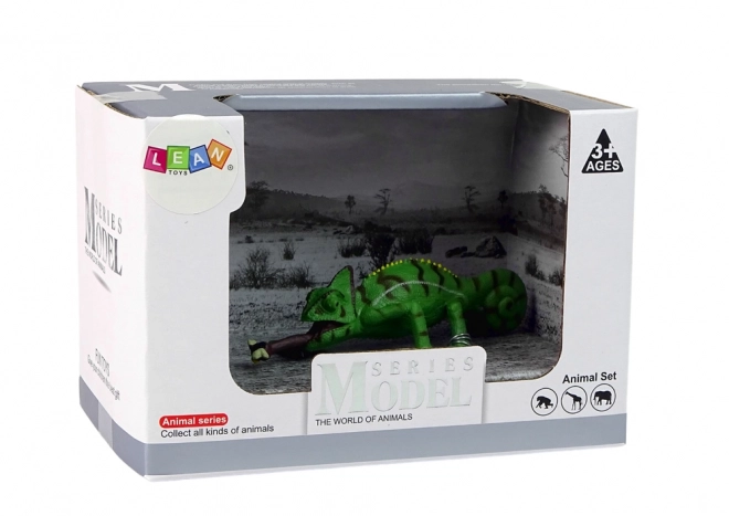 Figurine de collection Caméléon du Yémen Animaux du monde