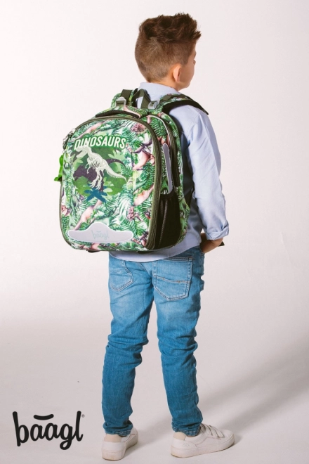 Cartable scolaire Baagl Dinosaures