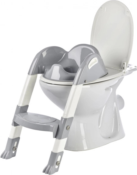 Siège de toilette pour enfants Kiddyloo Charme Gris