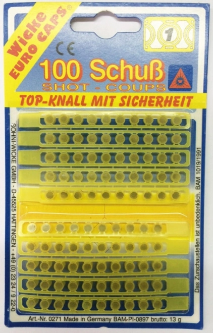 Cartouches pour chargeur 100 pièces
