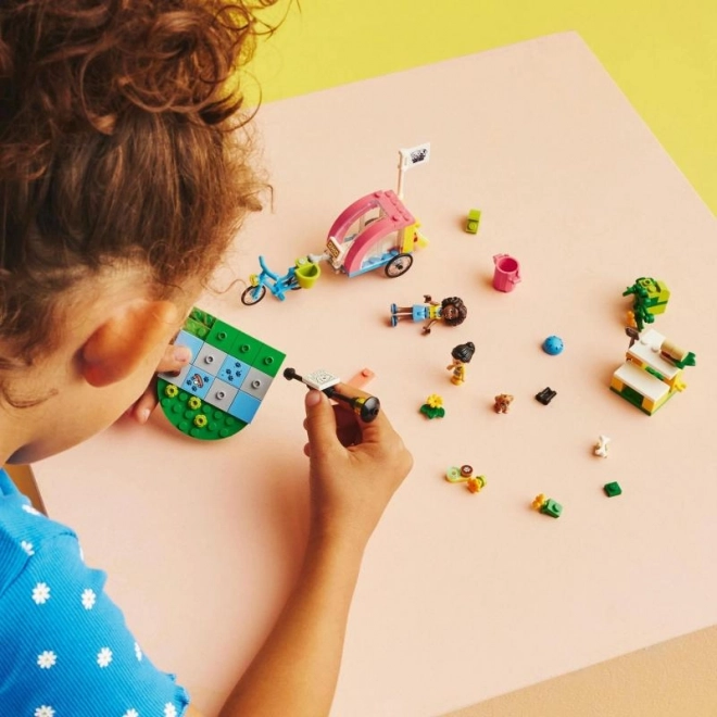 Lego Friends roue de sauvetage pour chiens