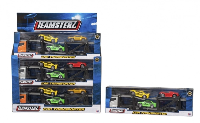 Camion de transport Teamsterz avec petites voitures