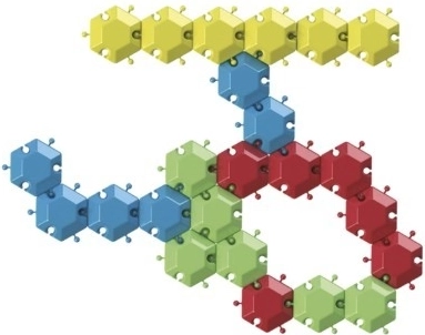 Assemblage facile et couleurs vives