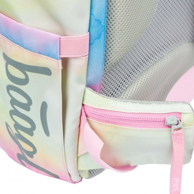 BAAGL Sac à dos scolaire Airy Rainbow Unicorn