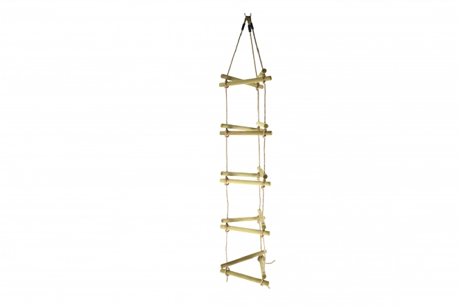 Échelle en corde en bois triangulaire 1,9 m