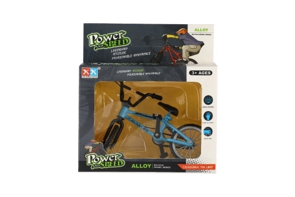 Vélo à doigts 11x7cm métal/plastique