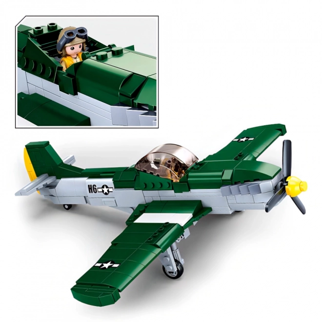 Sluban Armée N38-B0857 Avion de chasse allié