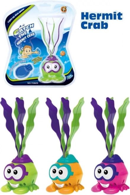 Crabe plongeur avec lumière pour enfants