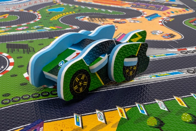 Tapis de Puzzle Piste de Rallye