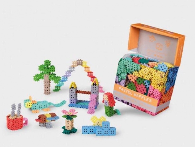 Jeu de Construction Marioinex Mini Waffle Pastel 300 pièces