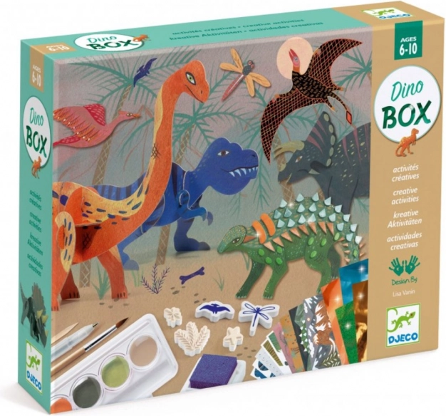 Set de création de luxe Dinosaures