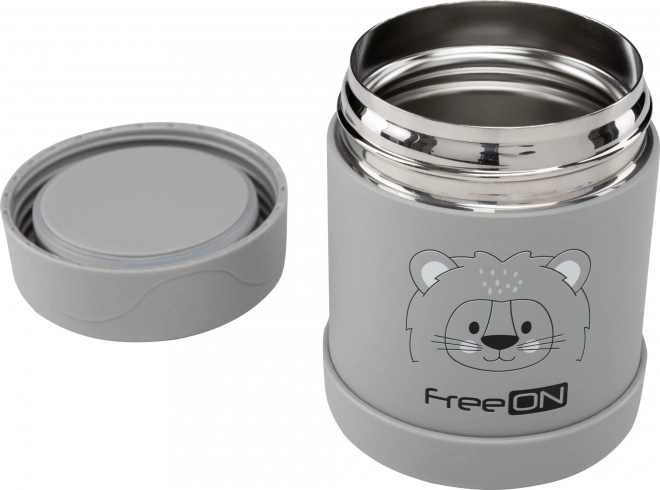 FreeON Thermos Alimentaire Inox 350 ml Gris