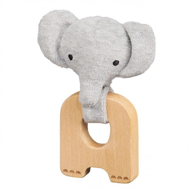 Jouet de dentition pour bébés en forme d'éléphant