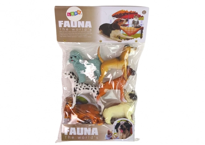 Ensemble de 6 figurines de chiens Figurines de races de chiens
